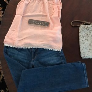 Luck brand jeans, Charlie straight legs size 26